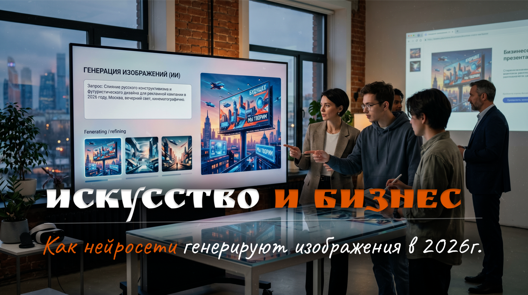 Нейросети для графики в 2026 году: от искусства к бизнес-метрикам