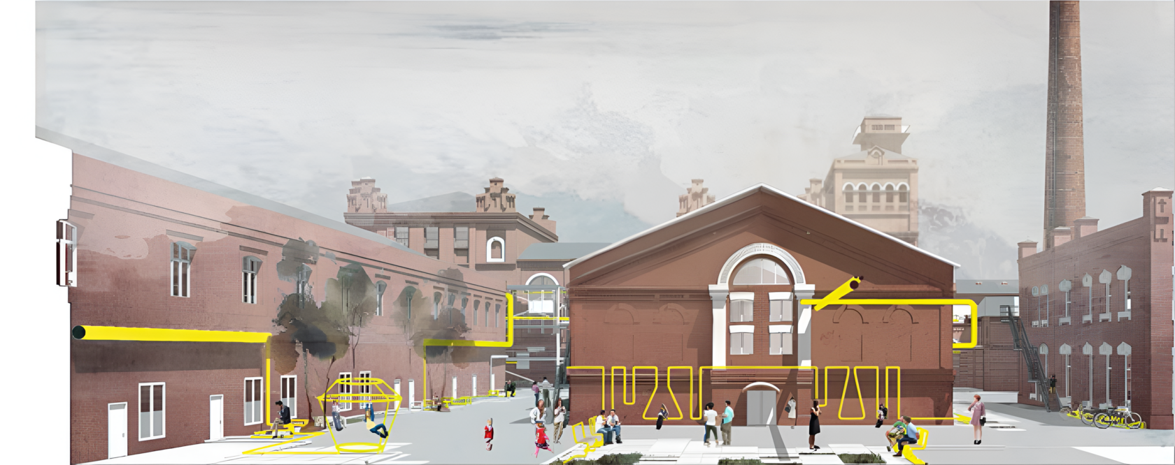 Renovation of the Kristall Factory. Streets 