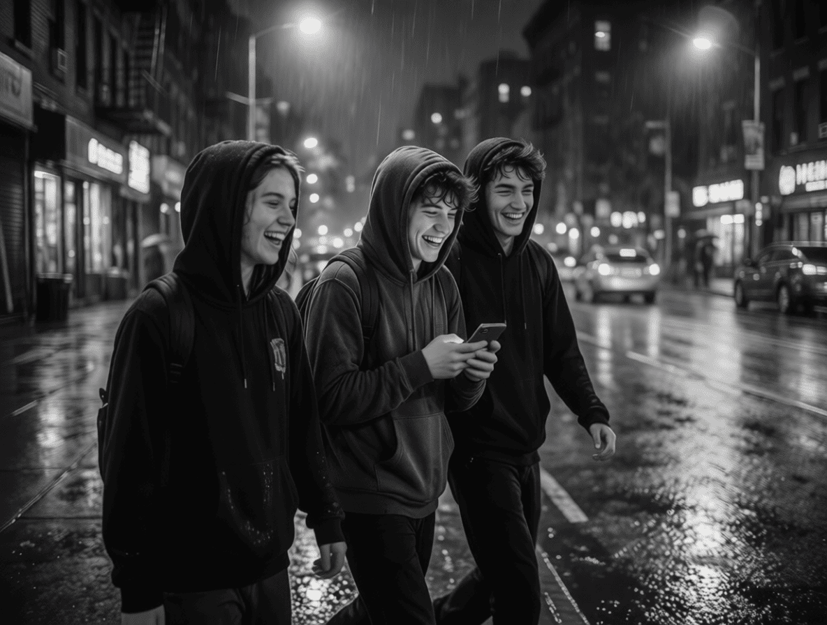 Худи с капюшоном для подростков