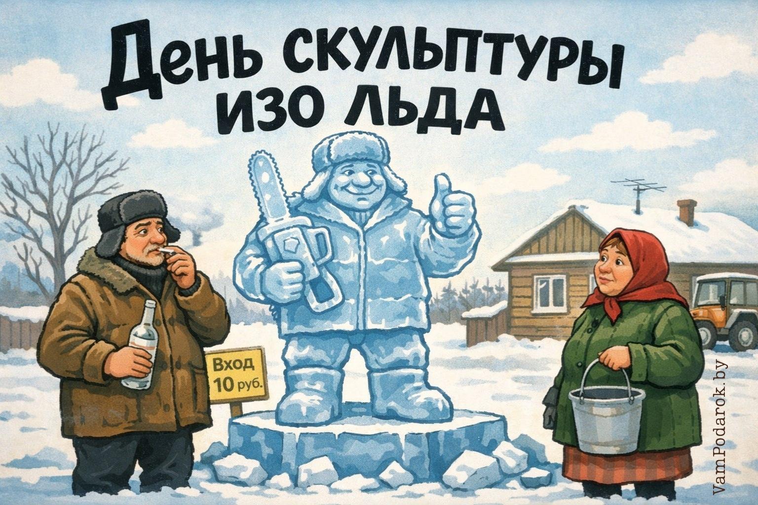 День скульптуры изо льда