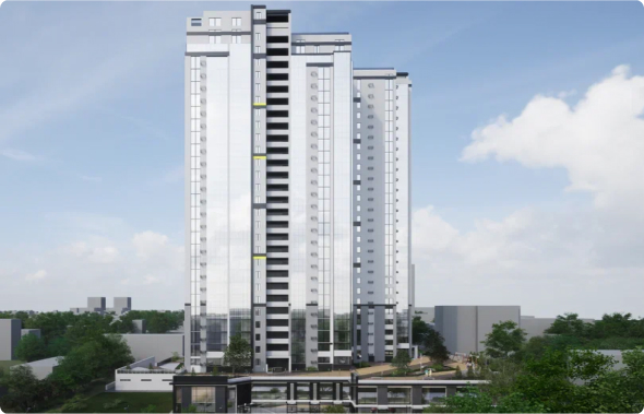 Самая высокая новостройка Калуги, 338 новых квартир, 27 этажей жилой недвижимости