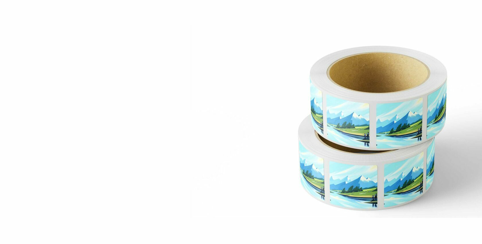 Печать этикеток на самоклеющейся бумаге в Челябинске