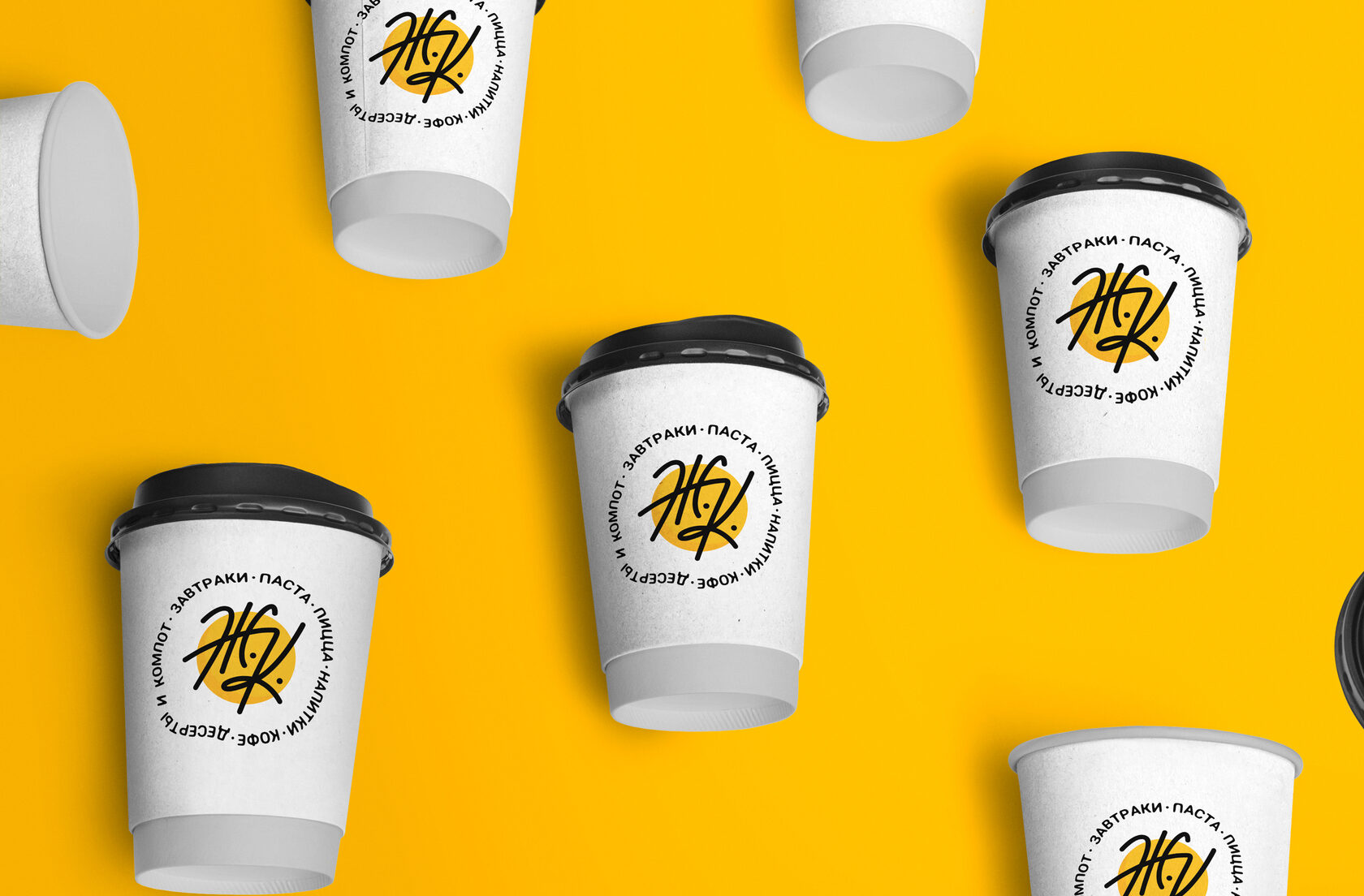 Желтое кафе у метро Спартак