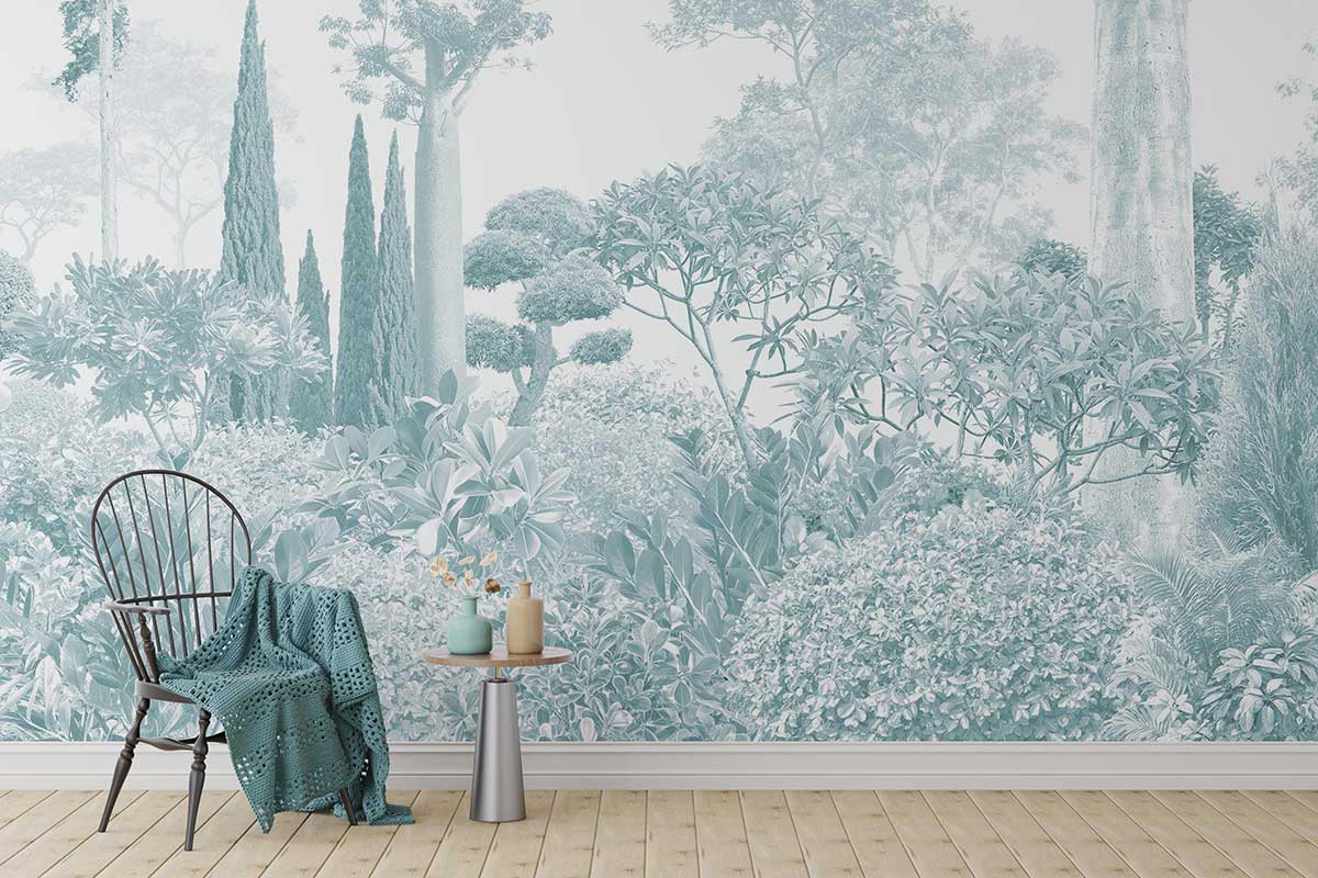 обои с деревьями, обои тропики