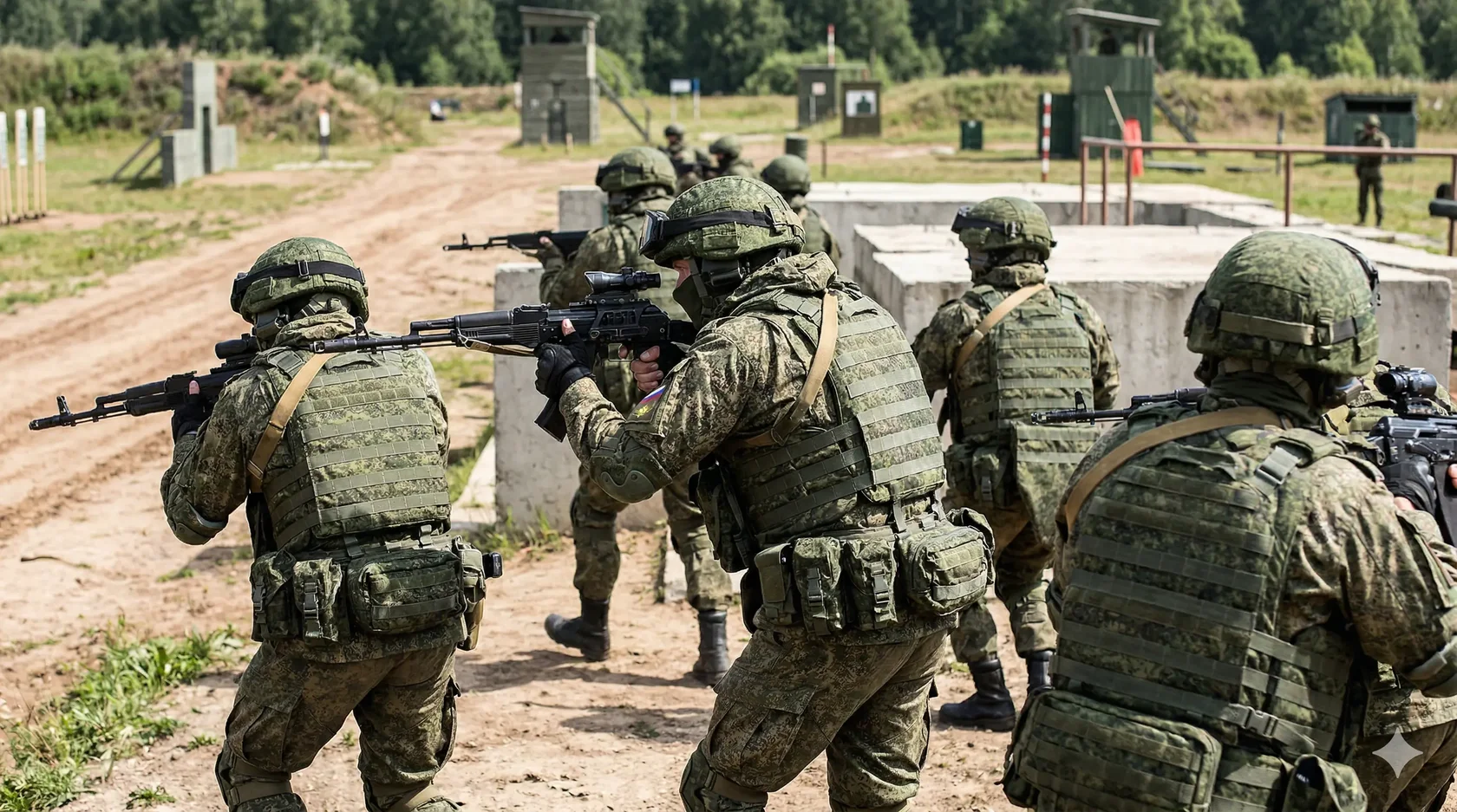 Боевое слаживание штурмовиков СВО
