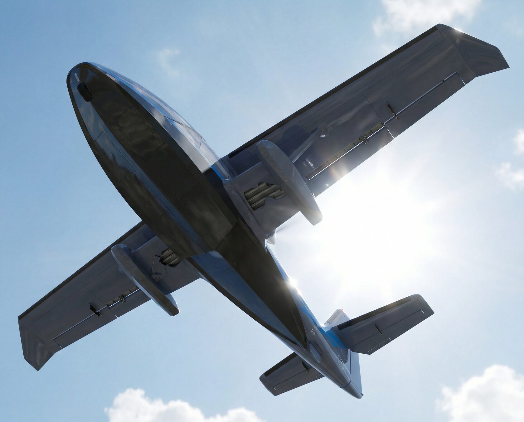 BVS Meridian — underside view