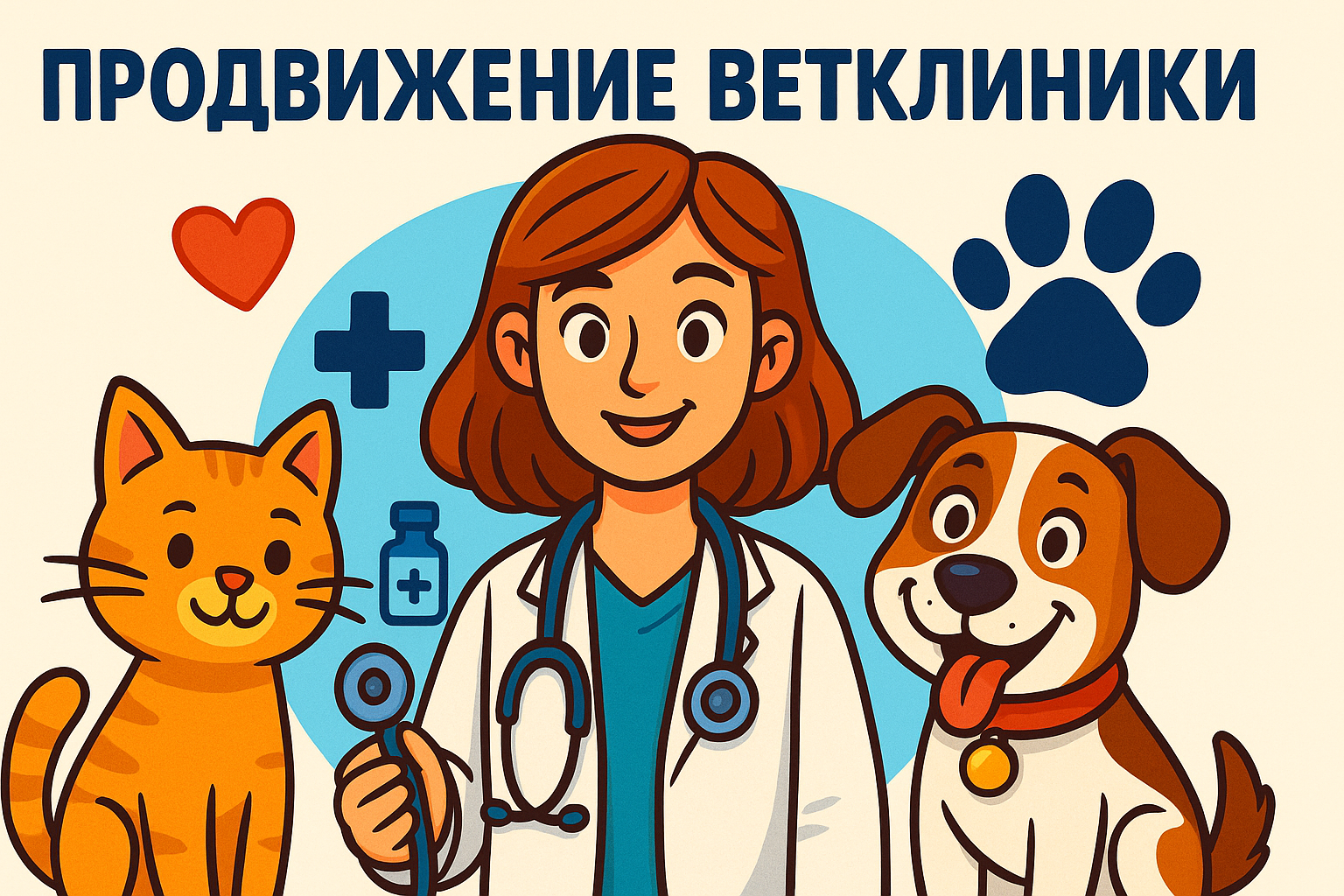 продвижение и реклама ветеринарной клиники