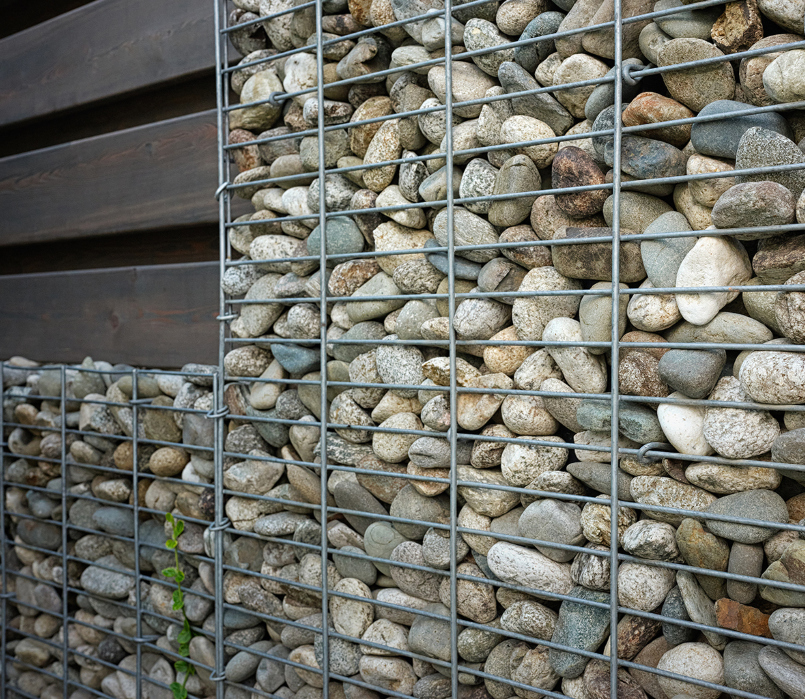 Заборы, ограждения из габионов