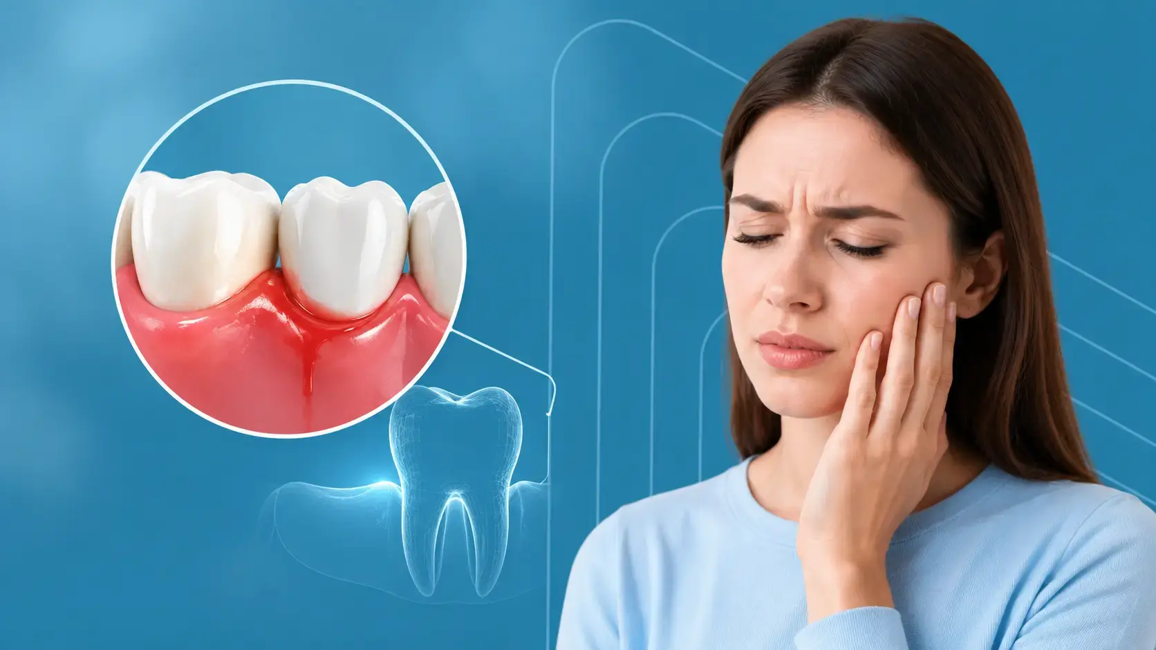 Осмотр дёсен у стоматолога в клинике GoodSmile Балашиха