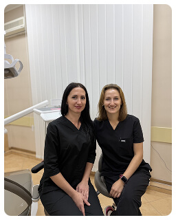 команда стоматологов Дент-Арт Луганск лечение кариеса 