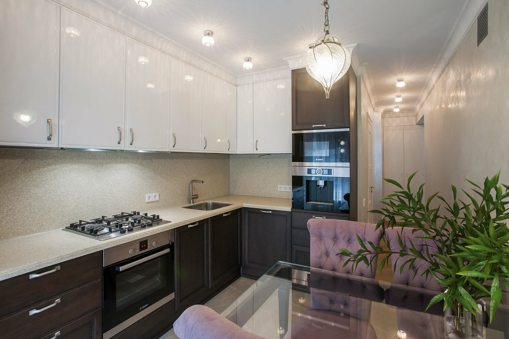 Саввинский переулок - Дизайн интерьера, стол, стулья