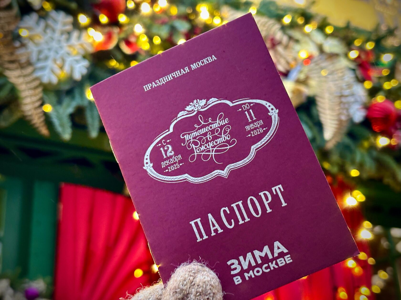 Паспорт путешественника поможет найти главный подарок зимы