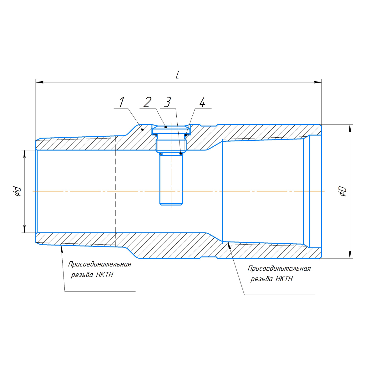 Сбивной клапан НКТ от производителя