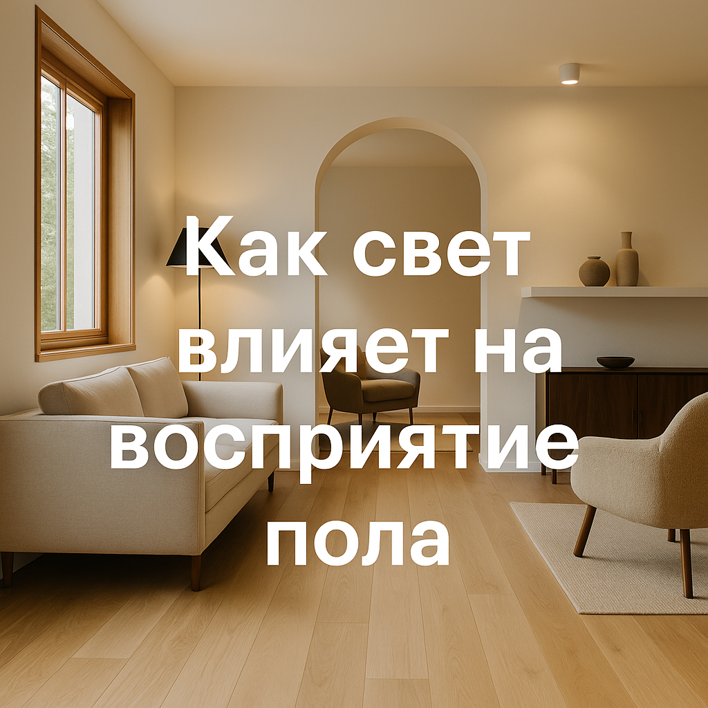 Выбор цвета пола под освещение: ламинат, кварцвинил, инженерная доска