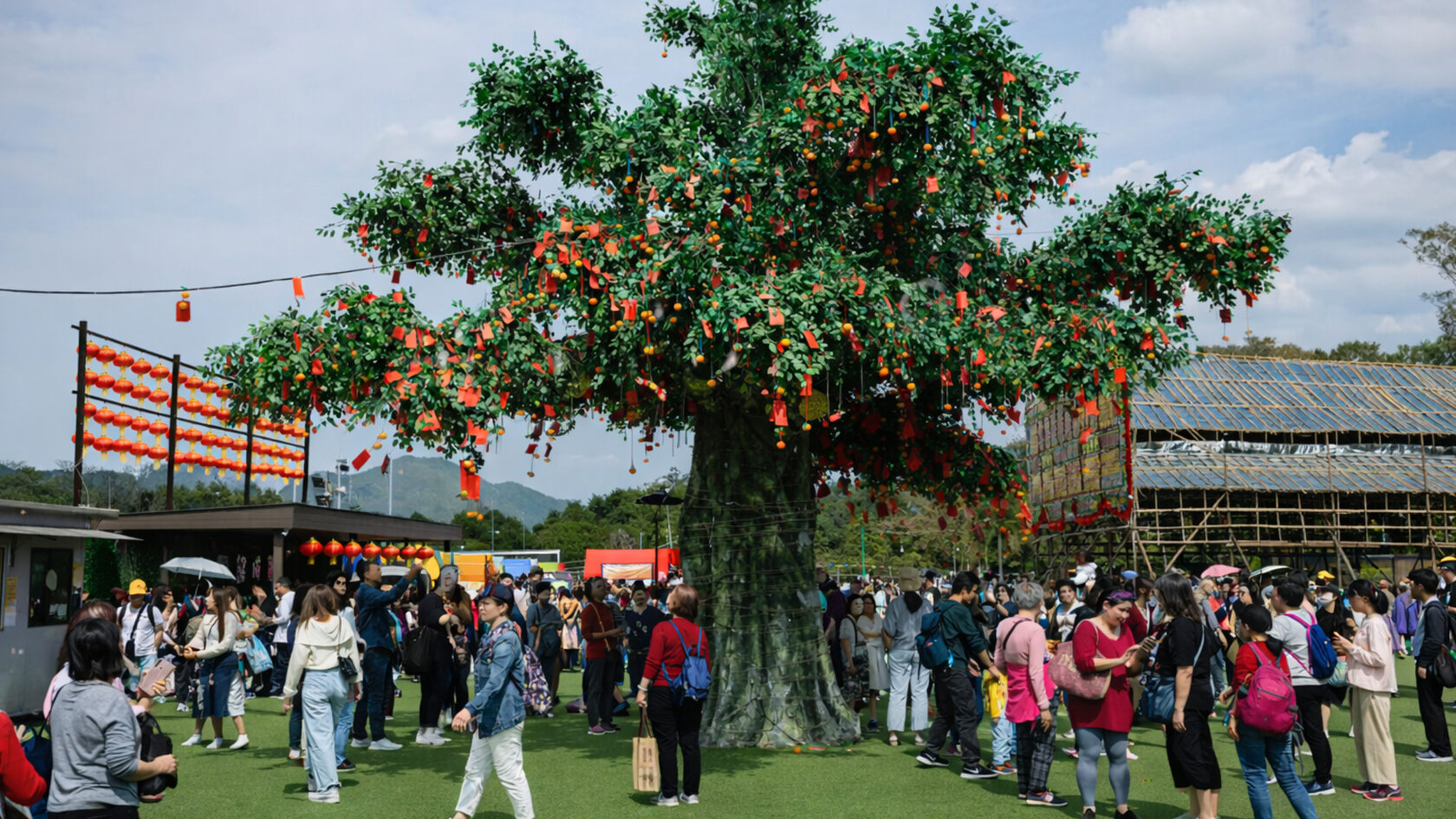 Новый год в Гонконге. Китай