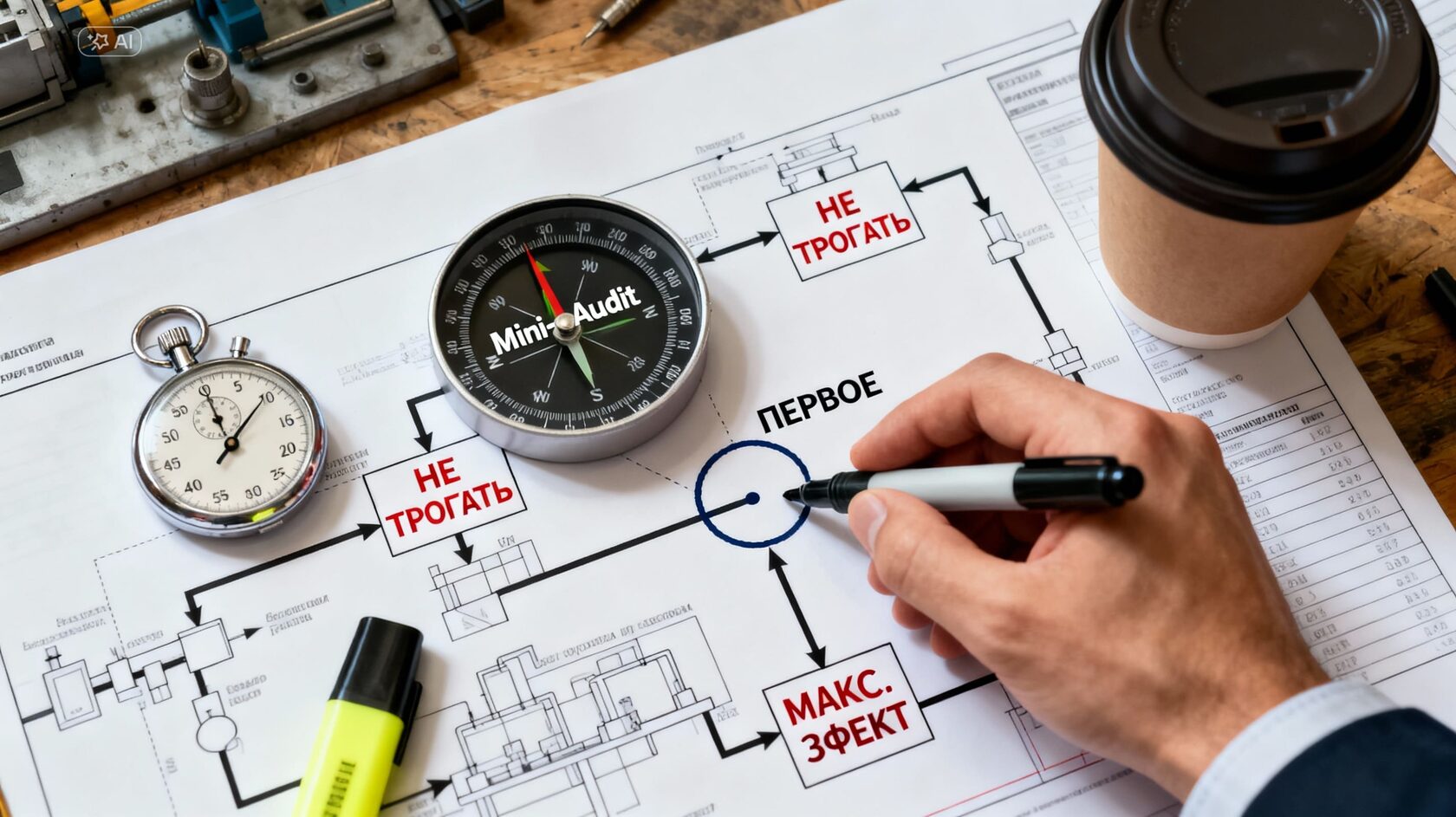 Мини-аудит производства - быстрый анализ