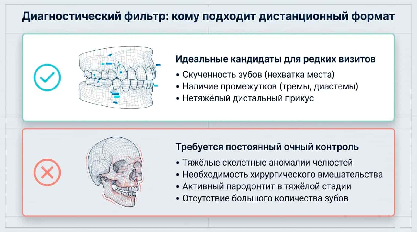 Кому подходит дистанционное лечение