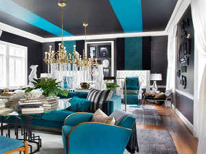 натяжной потолок цветной матовый