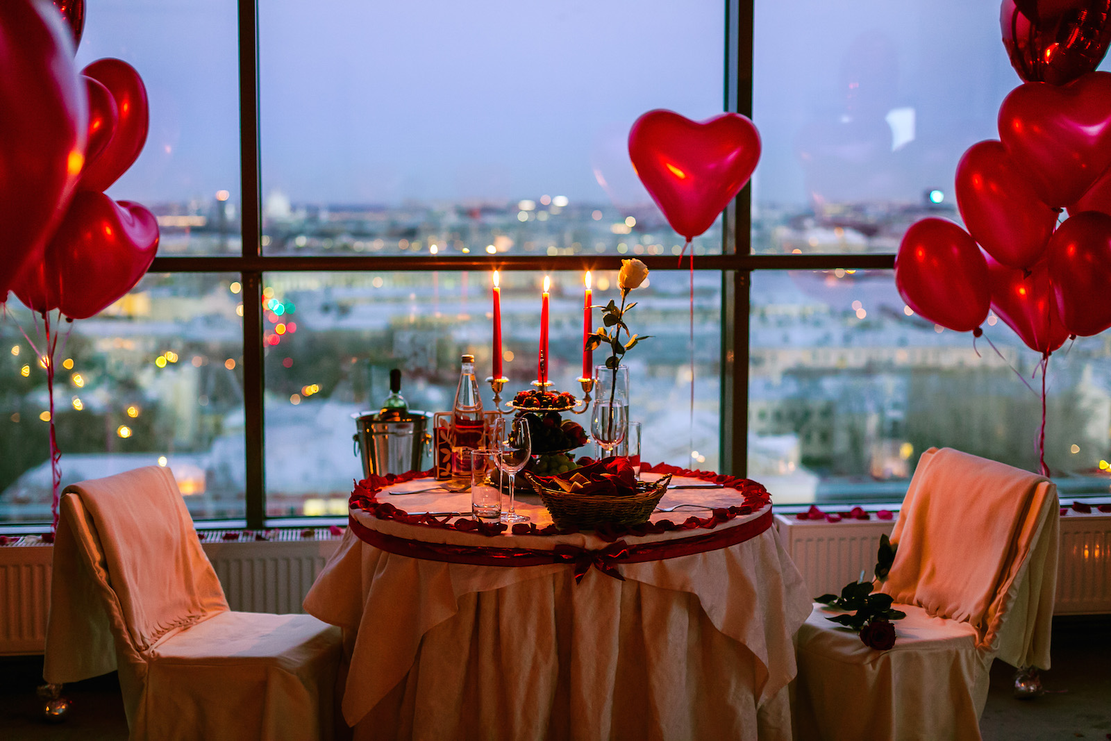 Романтический ужин ресторан