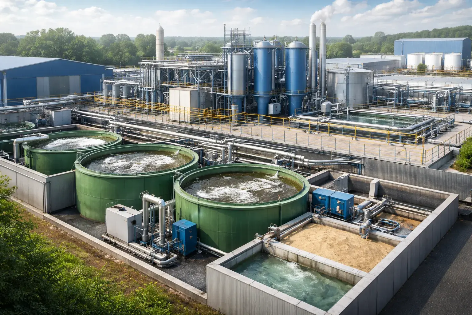 Что такое промышленное очистное сооружение