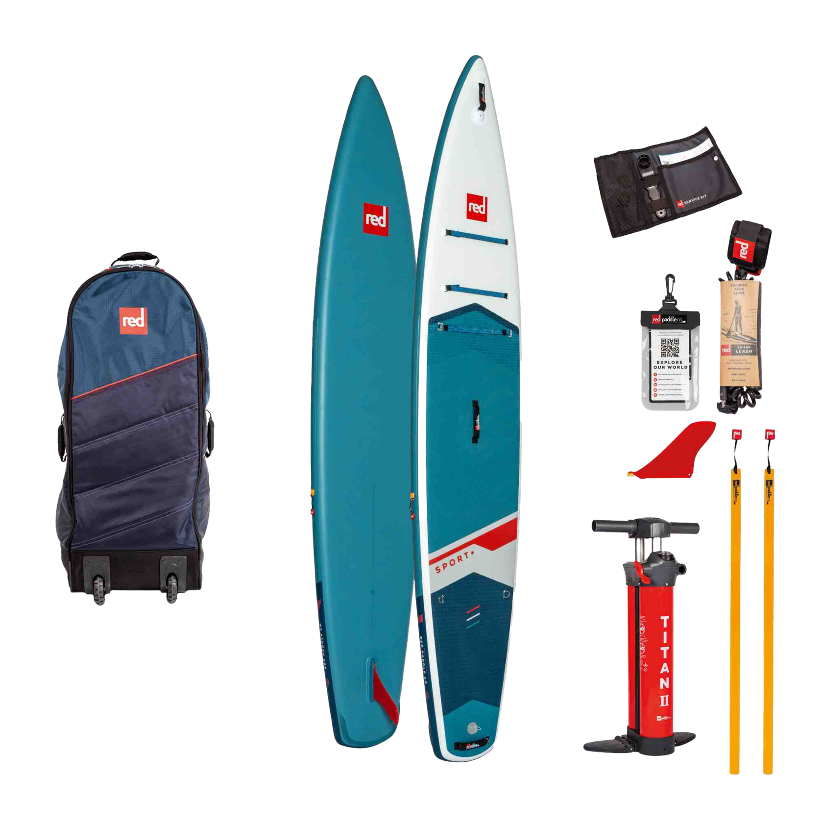 Red Paddle Voyager / Compact MSL PACT — конструкция и оснащение (детальный вид)