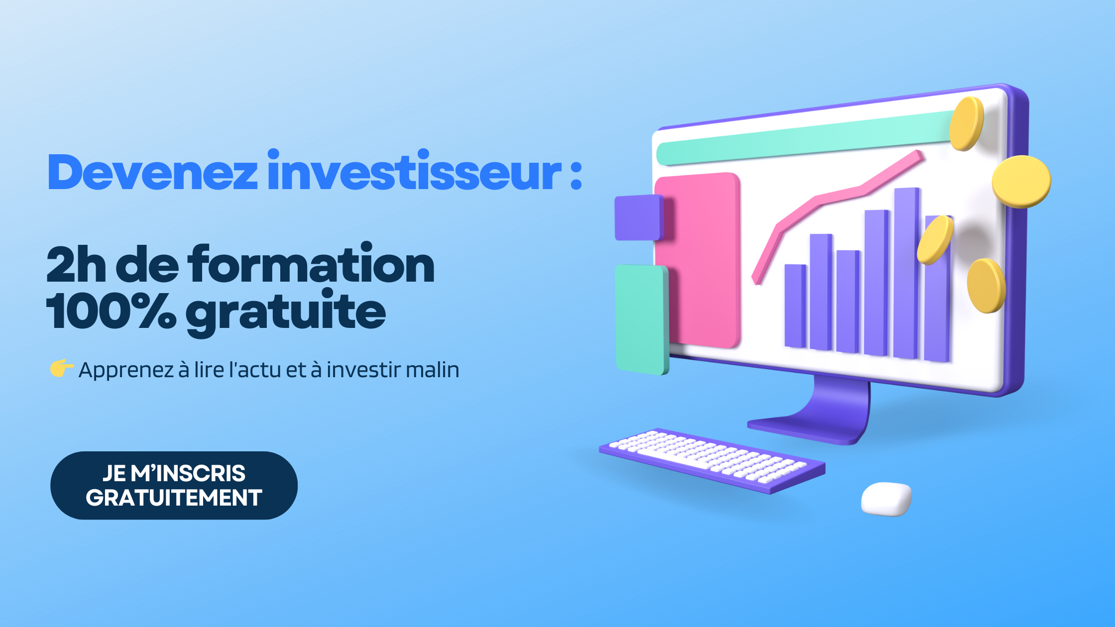 Formation gratuite investissement bourse