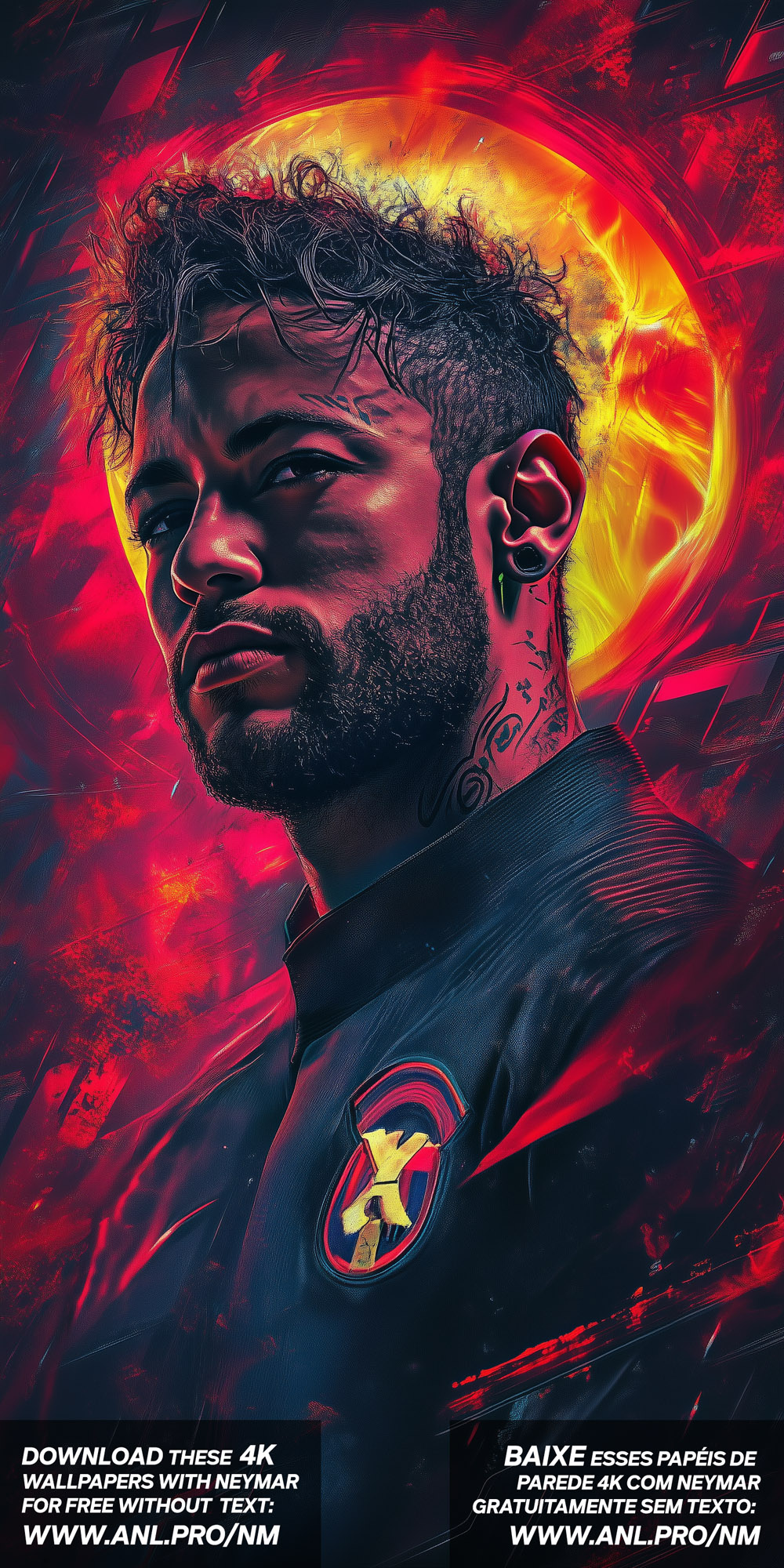 Neymar Jr. papéis de parede para smartphone e telefone 4k 2k 1080p