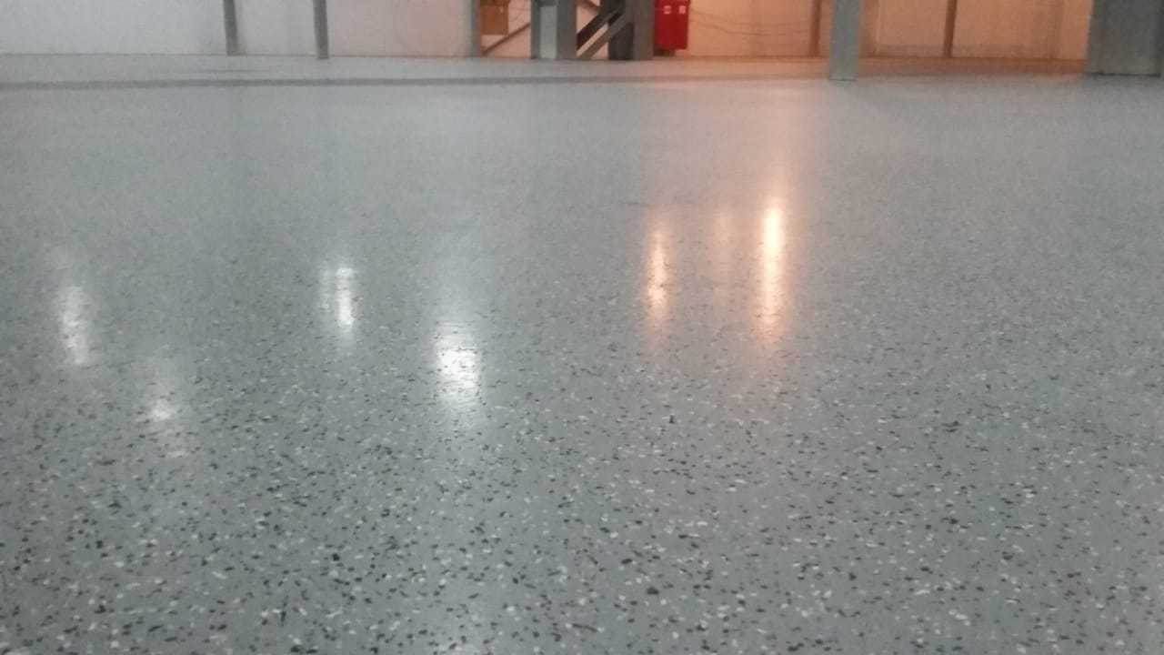 Промышленный наливной пол