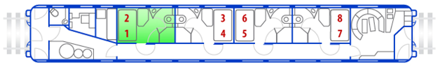 Поезд 012м москва анапа схема вагона