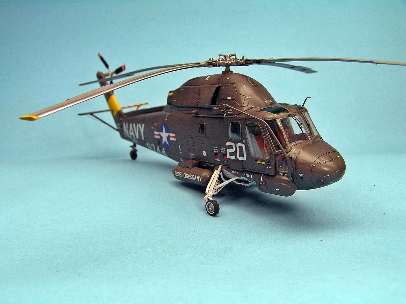 珍しい  Clear Prop Models クリアープロップ／ カマン HH-2D シー アメリカ