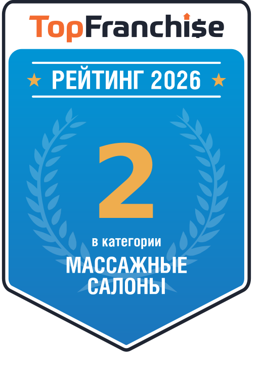 Рейтинг TopFranchise 2026: франшиза IDOL FACE — 2 место в категории «Массажные салоны»