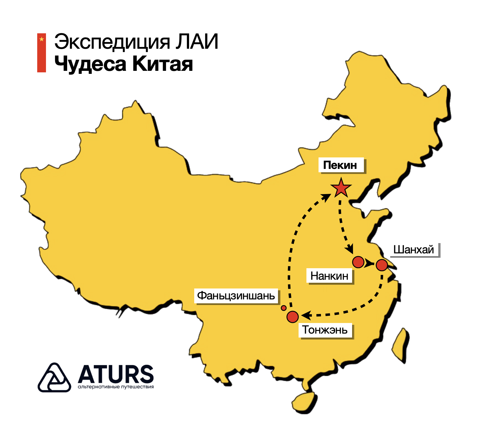 Схема маршрута, Загадки Древнего Египта, aturs.ru
