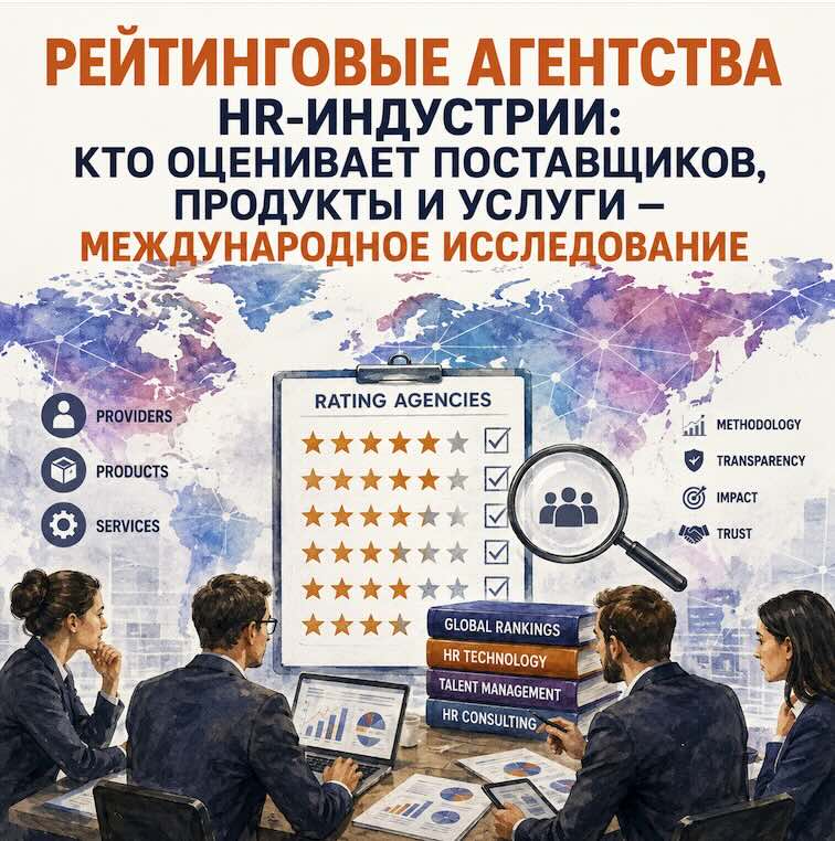 Рейтинговые агентства HR-индустрии: кто оценивает поставщиков, продукты и услуги — международное исследование