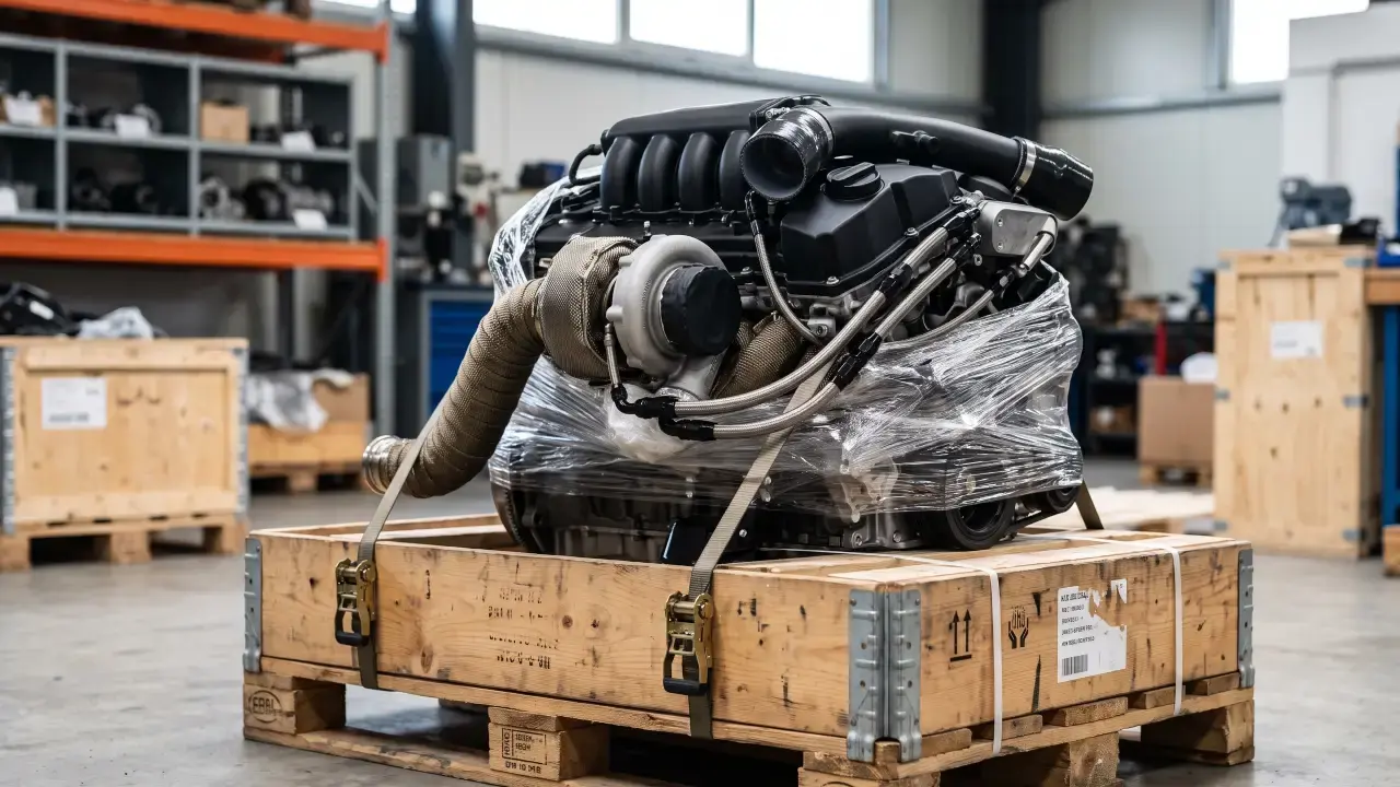 Форсированный BMW B58 в сборе готов к отправке клиенту