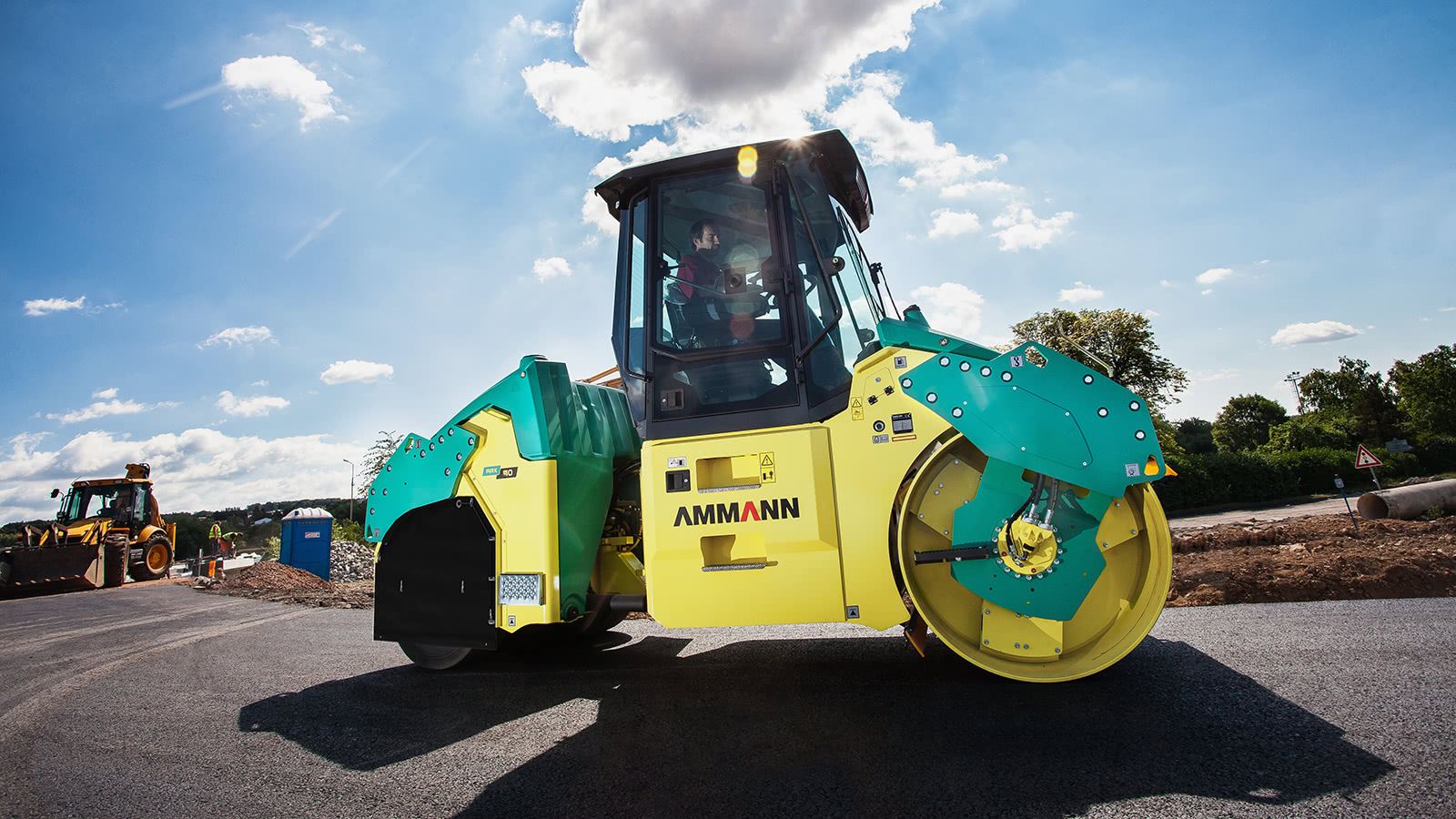 Кромкорез на каток Ammann