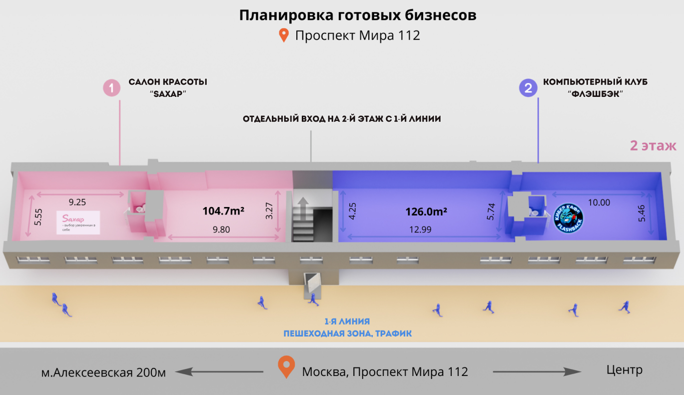 планировка коммерческой недвижимости