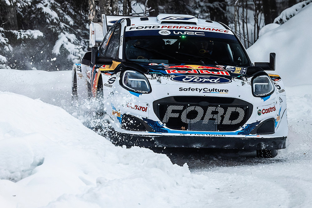 Адриен Фурмо и Александр Кориа (YX22 FCG), Ford Puma Rally1, ралли Швеция 2024/Фото: M-Sport