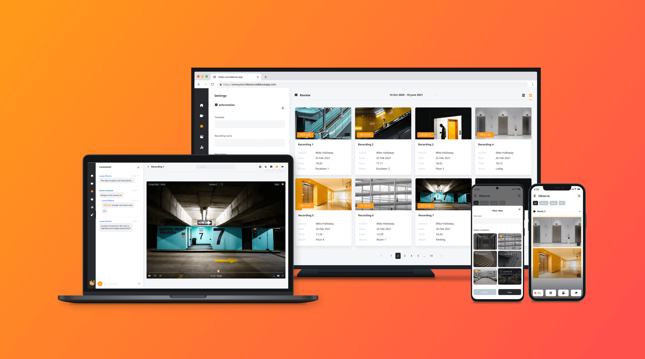 устройства поддержки систем видеонаблюдения