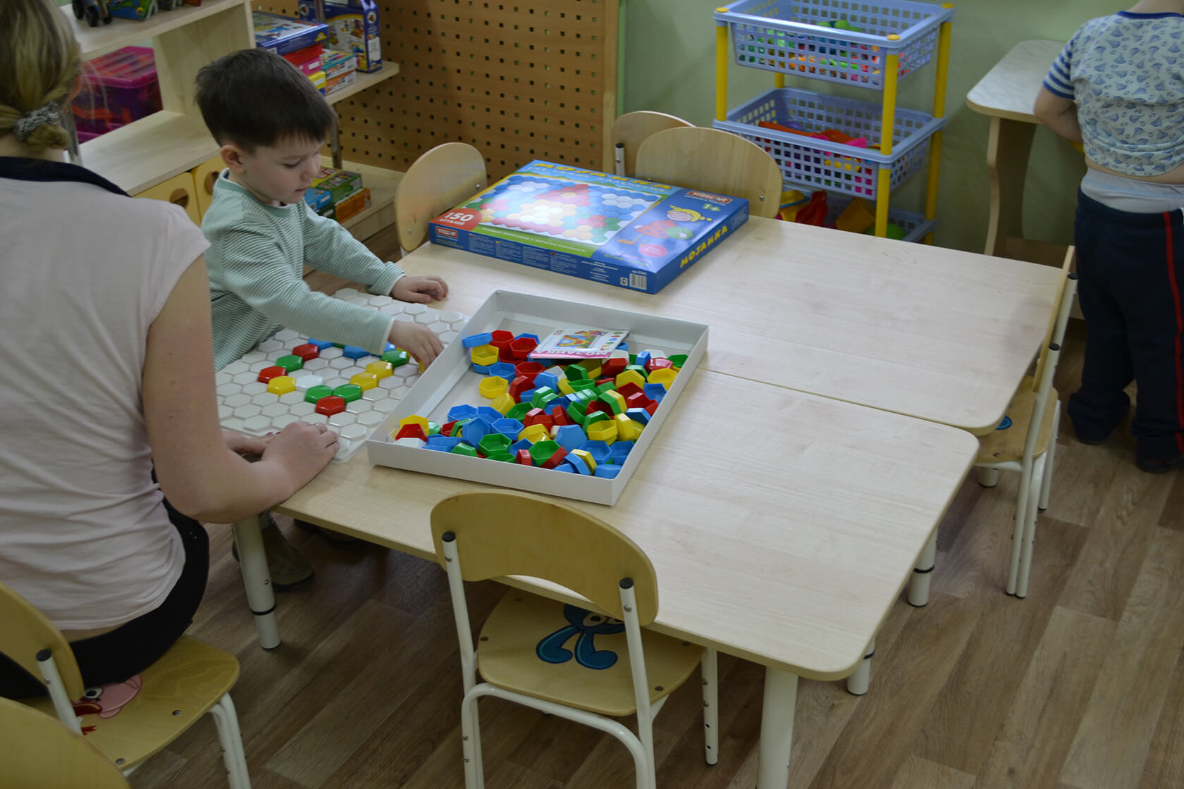 Детский большой стол Дошколенок