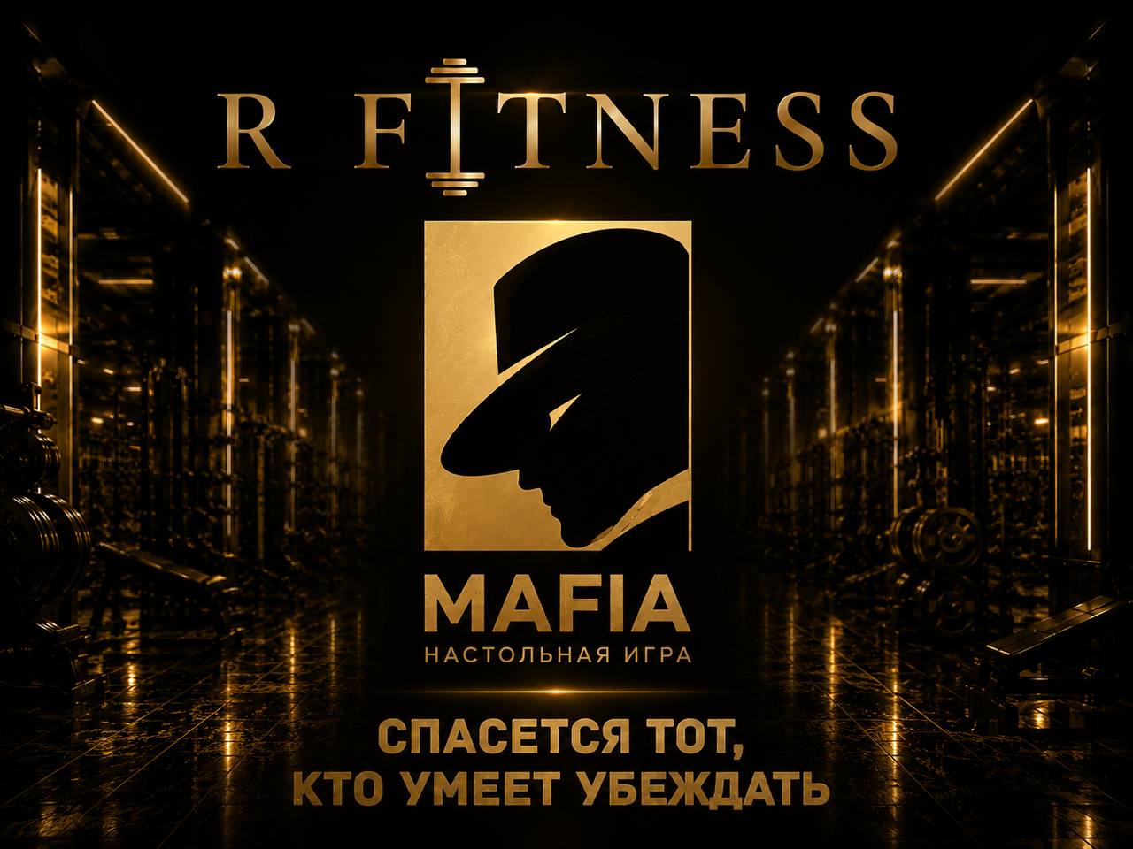 MAFIA NIGHT в R FITNESS — вечер игры «Мафия» в Саратове