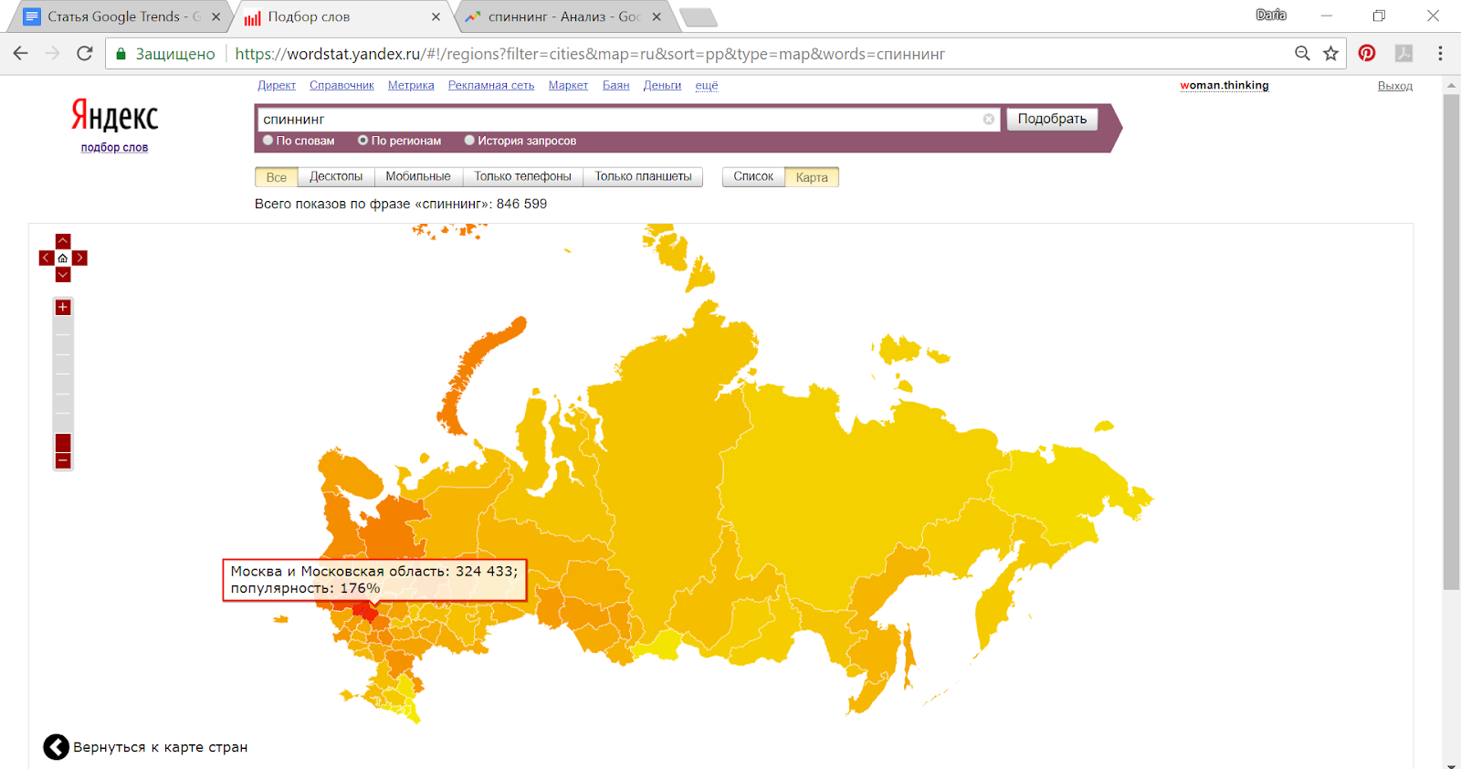 Как пользоваться Яндекс Wordstat и Google Trends: как они могут помочь  бизнесу | Блог Dostavista