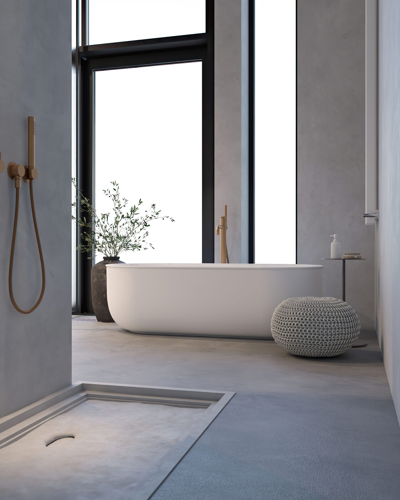 Отделка микроциментом от компании Topciment