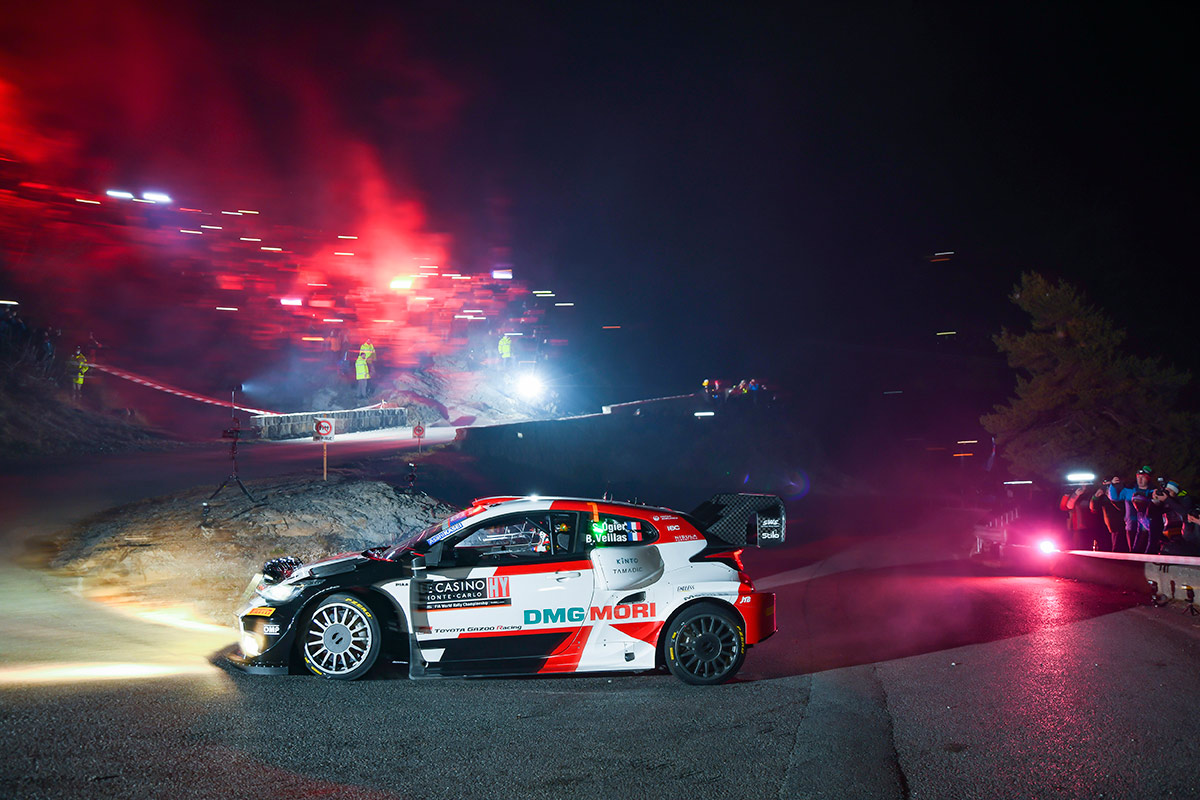 Себастьен Ожье и Бенжамен Вейя, GR Yaris Rally1, ралли Монте-Карло 2022