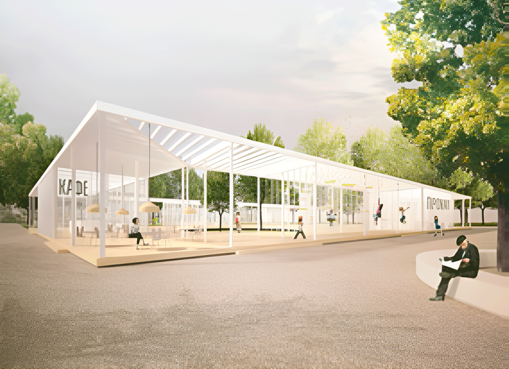 From the Outskirts to the Downtown. Pergola