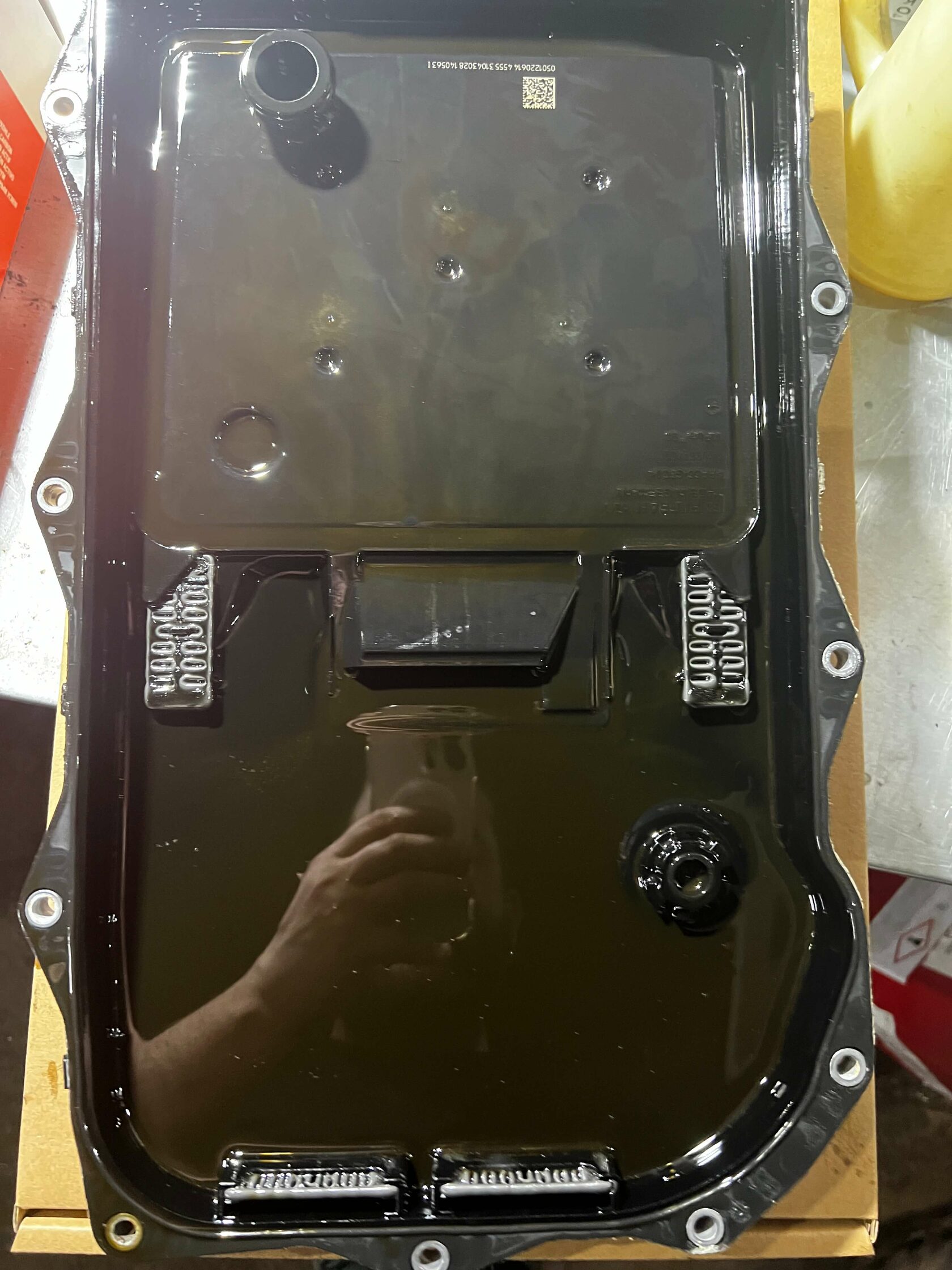 Проверка магнитов в поддоне АКПП