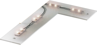 Логотипы из латуни: detail light