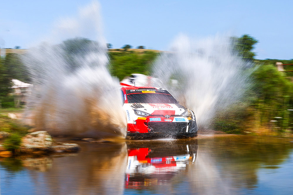 Себастьен Ожье и Венсан Ландэ, Toyota GR Yaris Rally1 (A-6766), ралли Сардиния 2023/Фото: Toyota Gazoo Racing WRT