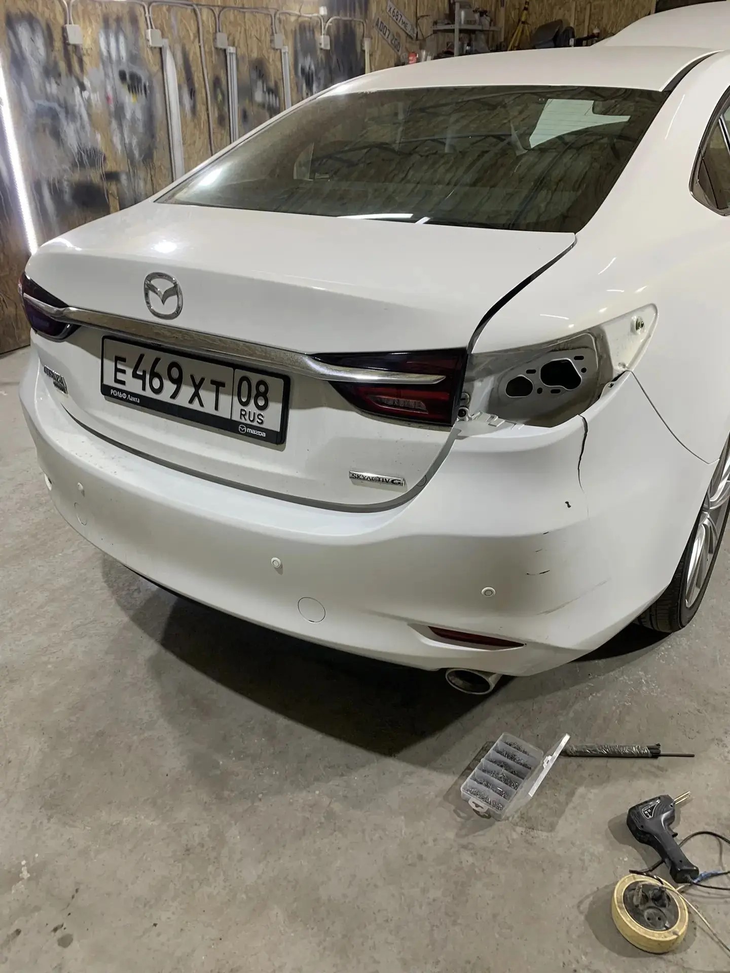 Автомобиль до кузовного ремонта