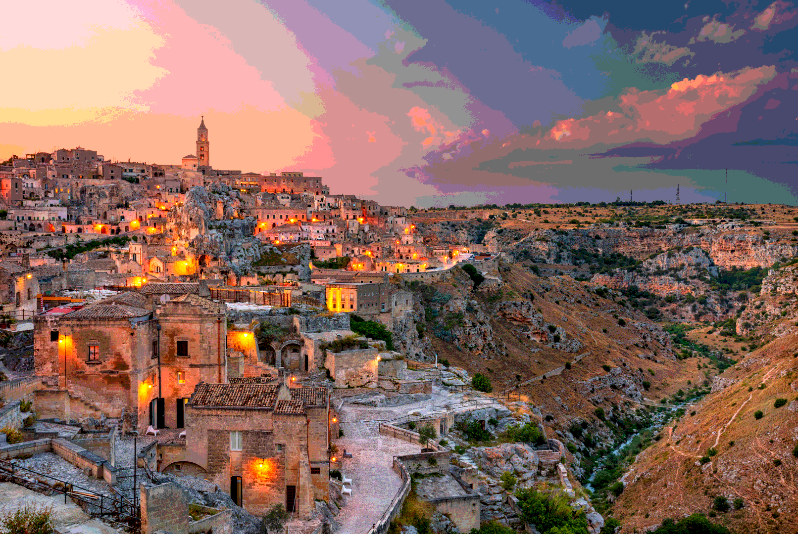 Италия. Матера