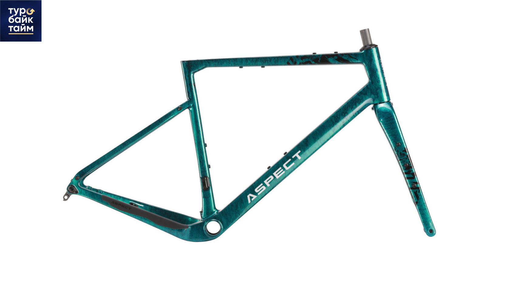 Фреймсет Aspect AllRoad CF Elite 2026. Зелёный